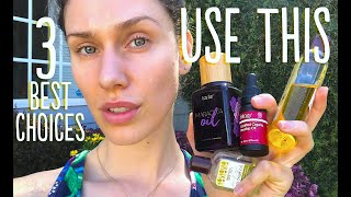 Best Oils To Replace Coconut Oil  The 3 Best Oils For Acne Prone Skin [upl. by Stroud]