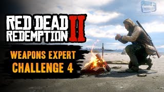 Red Dead Redemption 2 Weapons Expert Challenge 4 Guide  Kill 10 enemies with crafted ammo [upl. by Eelatsyrc]