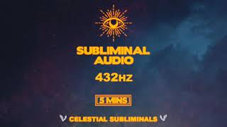 EXTREMELY POWERFUL SUBLIMINAL BOOSTER  INSTANT RESULTS  LAW OF ATTRACTION 432HZ MEDITATION MUSIC [upl. by Amihc]