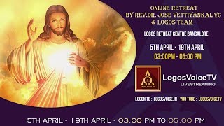 12042020 Divine Mercy Feast  Logos Voice TV Live  Logos Retreat Centre Bangalore [upl. by Korman]