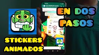 Como convertir videos y Gif en STICKERS ANIMADOS para Whatsapp ✅✅ [upl. by Flita947]