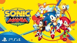 Sonic Mania Plus  Launch Trailer  PS4 [upl. by Orrin]