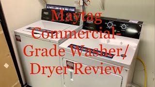 Maytag MVWP575GW HomeCommercial Washer Review [upl. by Goldstein]