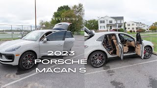 Exploring The 2023 Porsche Macan S [upl. by Eidak876]