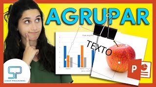 🔴 AGRUPAR en PowerPoint  imágenes textos formas gráficos [upl. by Doy]