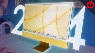 Apple iMac 24inch 2021 review Hello again [upl. by Bonnibelle]