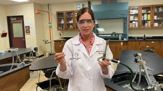 How to SAFELY light a Bunsen Burner Safety in the Lab 4 [upl. by Saba]