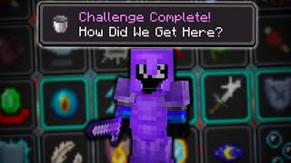 COMPLETING THE HARDEST ADVANCEMENT in MINECRAFT HARDCORE 30 [upl. by Azer428]