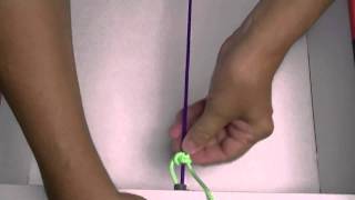 Tennis knot tutorial [upl. by Enoek575]