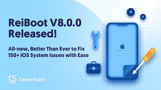 NEW UPDATE Tenorshare ReiBootiOS System Recovery Version 800 is HERE [upl. by Ettellocin110]