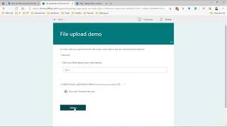 Power Automate and Microsoft Forms Send uploaded files as email attachments [upl. by Emyle]