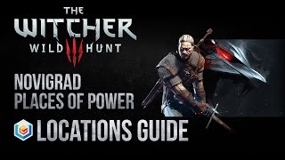 The Witcher 3 Wild Hunt All Novigrad Places Of Power Locations Guide [upl. by Egdamlat]