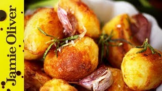 Jamies Perfect Roast Potatoes [upl. by Anewor298]