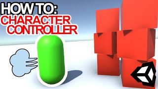 How to Create Player Movement in UNITY Rigidbody amp Character Controller [upl. by Hughie]