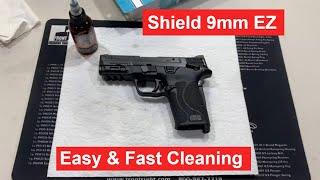 How to Clean MampP Shield 9mm EZ or Equalizer with 4 Tools Disassembly field strip and Reassembly [upl. by Aday]