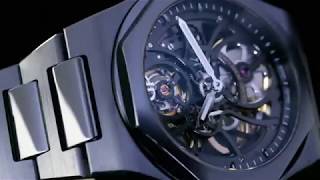 GirardPerregaux Laureato Skeleton Ceramic  2017 [upl. by Itsyrc]