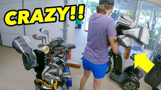 EVERY GOLFER’S DREAM GARAGE SALE Crazy [upl. by Nylahs]