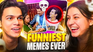 Funniest meme review ever  DANK memes  funny meme review with Kanika😂 [upl. by Willa]