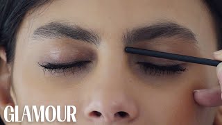 How to Shape Your Eyebrows  Glamour [upl. by Nived134]