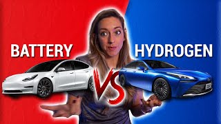 Hydrogen vs Battery Electric Cars [upl. by Namso]