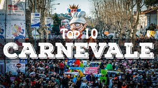 Le 10 feste di carnevale più belle in Italia [upl. by Elirpa405]