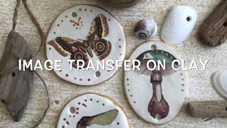 Craft With Me Tutorial  Polymer Clay Image transfer Part 1  LASER PRINTER ONLY [upl. by Sida536]