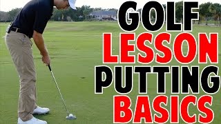 Golf Lessons  Putting Basics [upl. by Yrahk899]