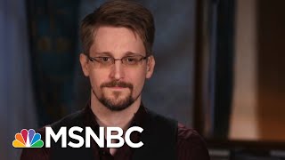 Full Interview Edward Snowden On Trump Privacy And Threats To Democracy  The 11th Hour  MSNBC [upl. by Olin956]