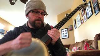 HowTo Clawhammer Banjo Day One [upl. by Selokcin]