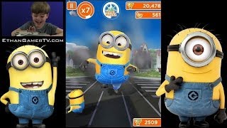 Ethan Gamers FIRST VIDEO Despicable Me MINION RUSH [upl. by Netsirc]