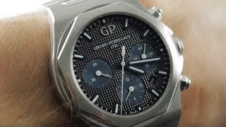 GirardPerregaux Laureato Chronograph 810201163111A Girard Perregaux Watch Review [upl. by Runkle]