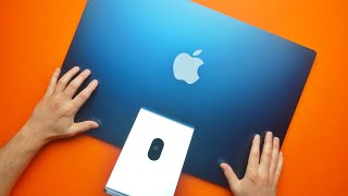 NEW M1 iMac 24inch Unboxing  Hands On 👀 Blue [upl. by Bysshe]