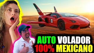 ¡¡IMPRESIONANTE El Primer Carro VOLADOR MEXICANO y FUNCIONA  Ingenio de MEXICO [upl. by Darb]