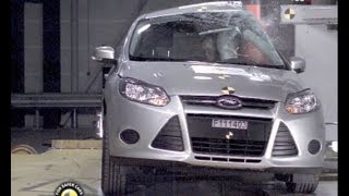 2012 Ford Focus Crash Test [upl. by Pattison325]