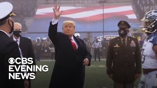 Trump attacks Republicans while attending ArmyNavy football game [upl. by Heymann]