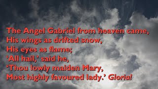 The Angel Gabriel From Heaven Came Tune Gabriels Message  4vv with lyrics for congregations [upl. by Singband]