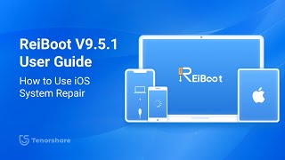 Tenorshare ReiBoot iOS 18 Guide How to Use iOS System Repair to Fix your iPhone [upl. by Ydwor733]