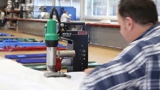 Leister Hem welding made easy with the HEMTEK ST [upl. by Yniattirb]