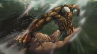 Attaque des titans Eren VS Reiner VF [upl. by Ahsille]