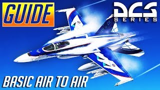 DCS Basic Air to Air Combat Guide  Tacview ReviewExplanation [upl. by Oned918]