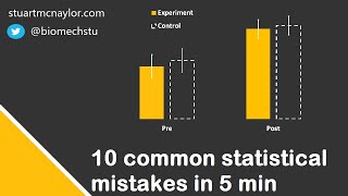 Ten Statistical Mistakes in 5 Min [upl. by Epp]