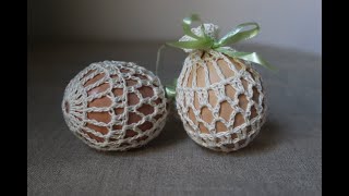 koszulka na jajko 6 cm pisanka na szydełku easter crochet egg [upl. by Efioa203]