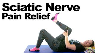 Sciatic Nerve Pain Relief Stretches [upl. by Ynatsed]