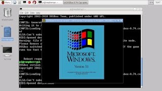 Raspberry Pi Windows 31 [upl. by Bisset]