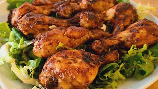 PIERNAS DE POLLO EN AIR FRYER  receta fácil y rica [upl. by Eenafets]