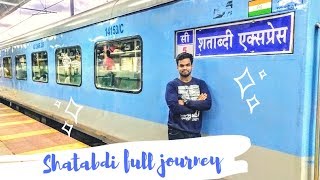 Shatabdi Express AC Chair Car Journey [upl. by Hake]