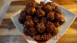 Grape Jelly Barbecue Meatballs  CROCKPOT RECPIES [upl. by Pearlstein577]