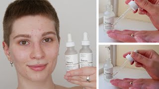 How to use The Ordinary Hyaluronic Acid and Niacinamide [upl. by Tamar641]