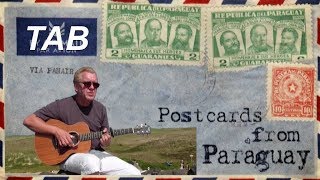 Postcards from Paraguay  Mark Knopfler guitar TAB Chords Lyrics [upl. by Cristy]