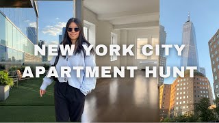 NYC Apartment Hunting  Touring 8 apartments w prices [upl. by Colene678]